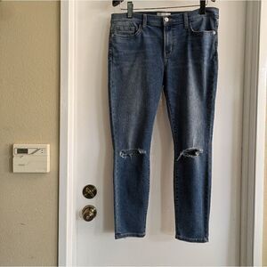 Current Elliott distressed denim jeans